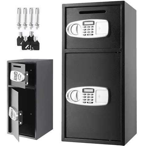 steel digital security box|steel safe box.